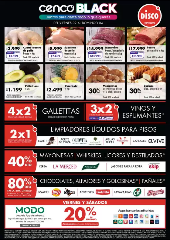 Catálogo Disco | Ofertas Bs. As. y Santa Fé | 2026-10-01T00:00:00.000Z - 2026-10-04T00:00:00.000Z