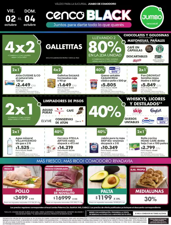 Catálogo Jumbo | Ofertas Comodoro | 2026-10-01T00:00:00.000Z - 2026-10-04T00:00:00.000Z