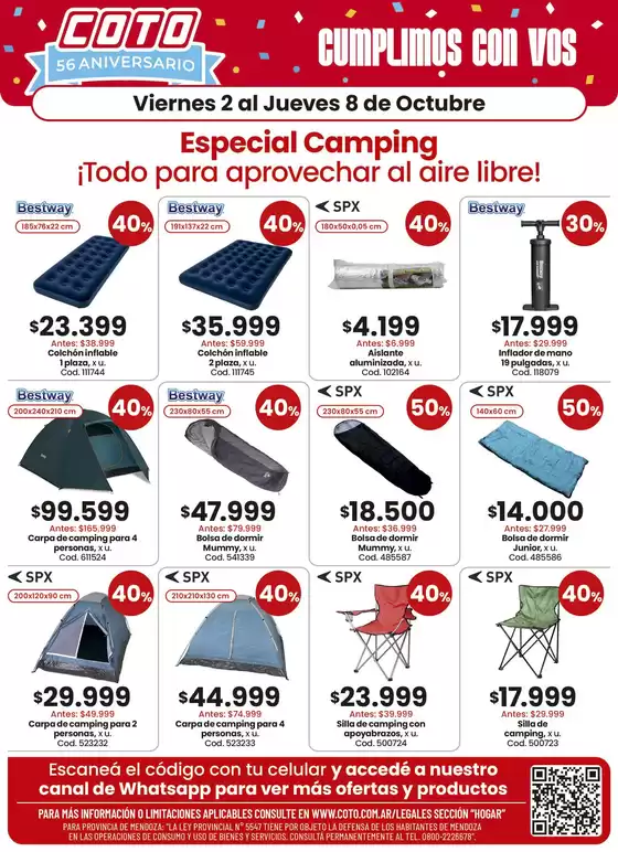 Catálogo Coto en Tortuguitas | Coto Hogar Productos 2 | 2026-10-02T00:00:00.000Z - 2026-10-08T00:00:00.000Z