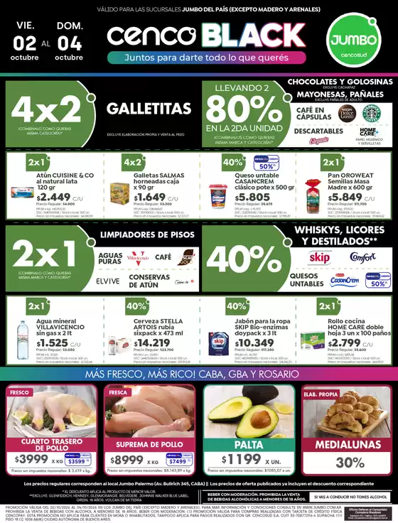 Catálogo Jumbo | Ofertas Rosario | 2026-10-01T00:00:00.000Z - 2026-10-04T00:00:00.000Z