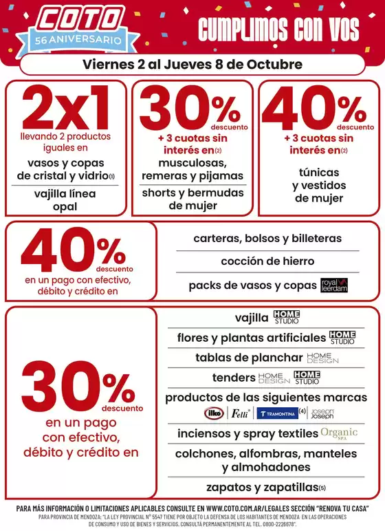 Catálogo Coto en Tortuguitas | Coto Renova Clases 2 | 2026-10-02T00:00:00.000Z - 2026-10-08T00:00:00.000Z