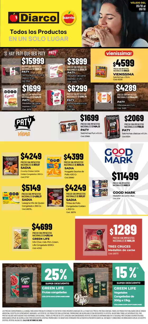 Catálogo Diarco | ESPECIAL QUICKFOOD | 2026-10-05T00:00:00.000Z - 2026-10-09T00:00:00.000Z