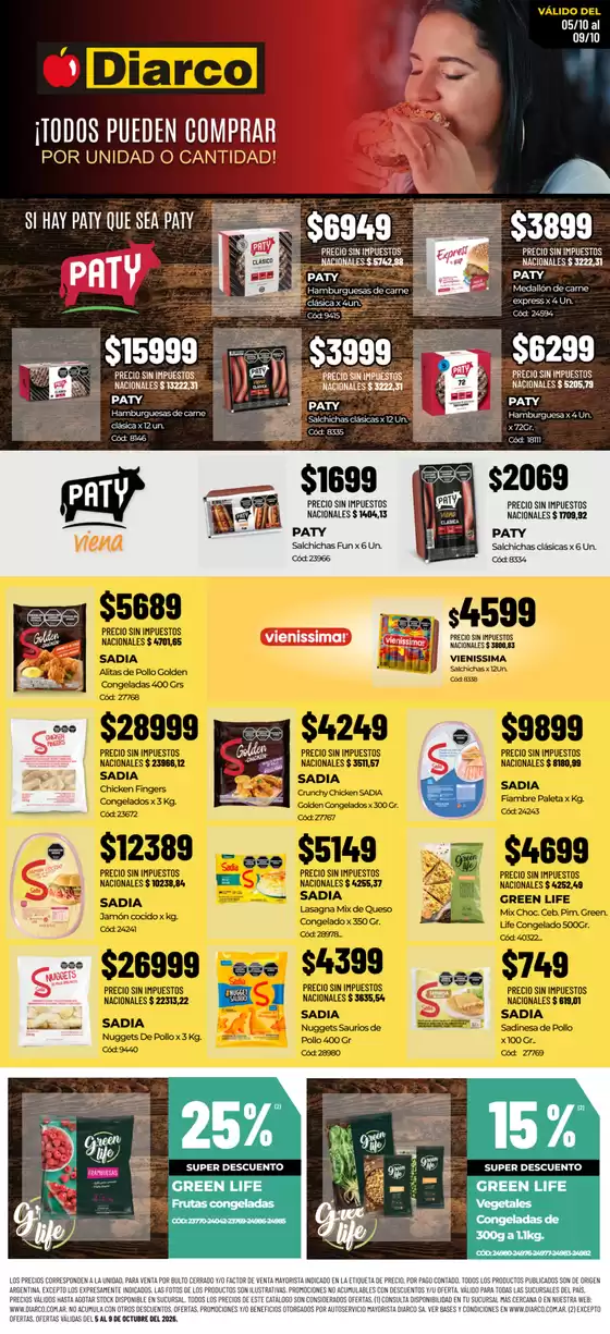 Catálogo Diarco | ESPECIAL QUICKFOOD | 2026-10-05T00:00:00.000Z - 2026-10-09T00:00:00.000Z