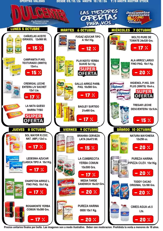 Catálogo Dulcenter en Presidente Derqui | Ofertas Dulcenter | 2026-10-05T00:00:00.000Z - 2026-10-10T00:00:00.000Z