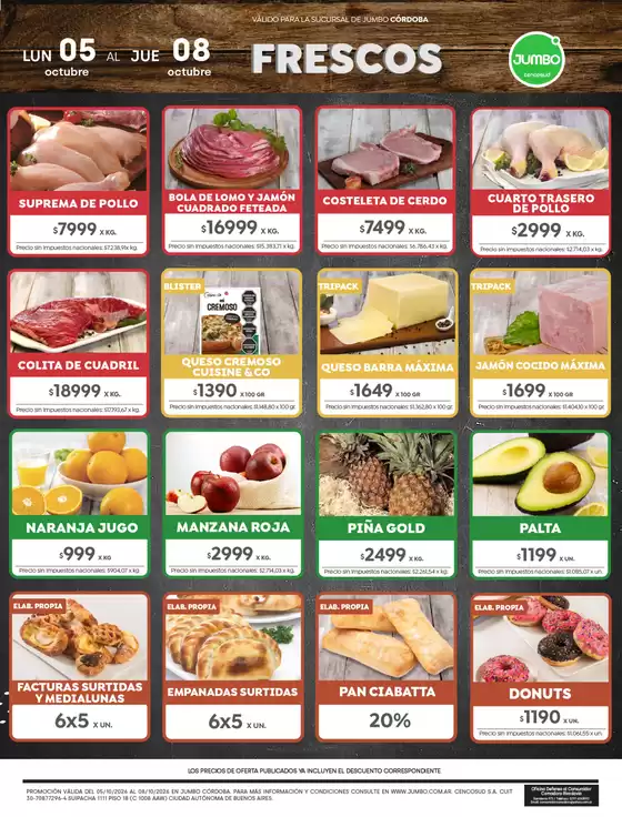 Catálogo Jumbo | Ofertas Córdoba | 2026-10-05T00:00:00.000Z - 2026-10-08T00:00:00.000Z