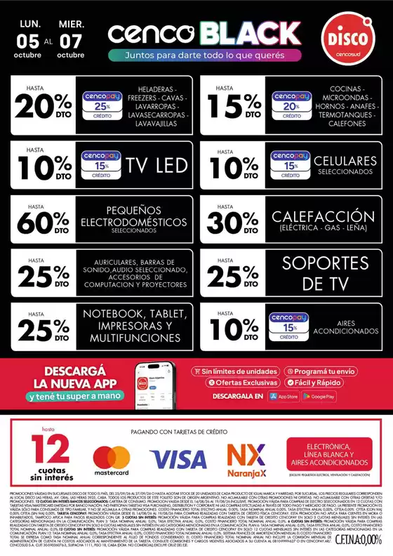 Catálogo Disco | Ofertas Electro T. Libre y más | 2026-10-04T00:00:00.000Z - 2026-10-08T00:00:00.000Z