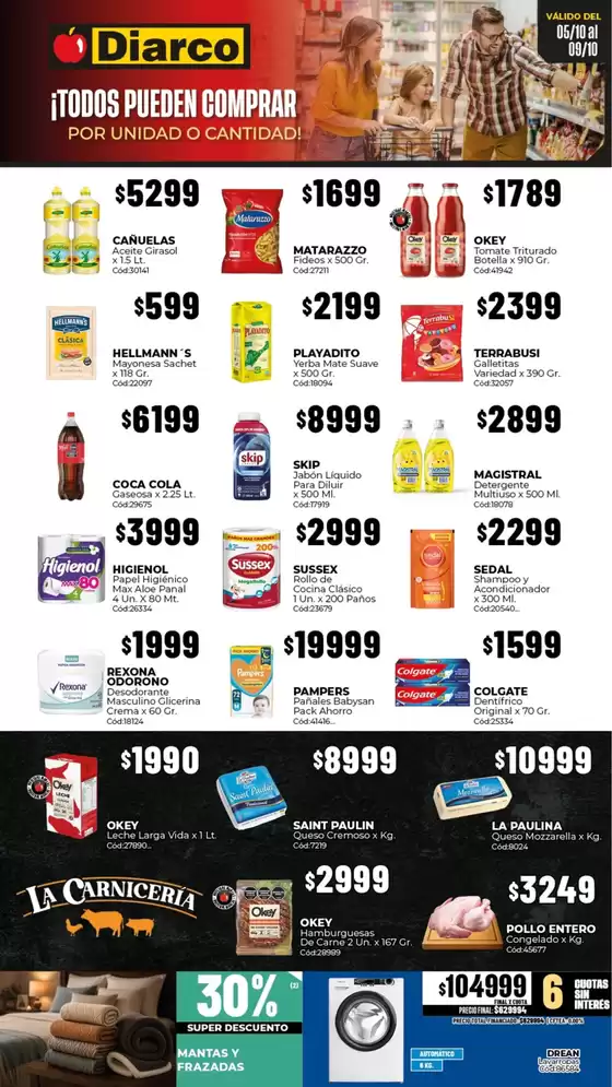 Catálogo Diarco | OFERTAS TDF | 2026-10-05T00:00:00.000Z - 2026-10-09T00:00:00.000Z