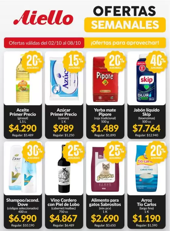 Catálogo Supermercados Aiello en Don Bosco | Ofertas Supermercados Aiello | 2026-10-02T00:00:00.000Z - 2026-10-08T00:00:00.000Z