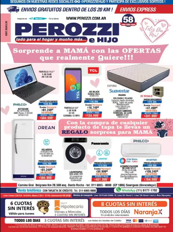 Catálogo Perozzi | Catalogo de ofertas | 2026-10-06T00:00:00.000Z - 2026-10-31T00:00:00.000Z
