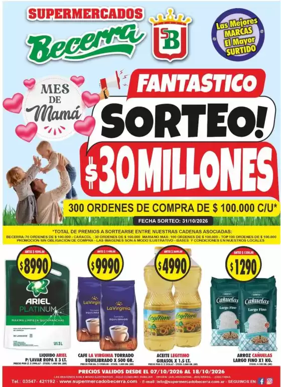 Catálogo Supermercados Becerra | Ofertas Supermercados Becerra | 2026-10-07T00:00:00.000Z - 2026-10-18T00:00:00.000Z