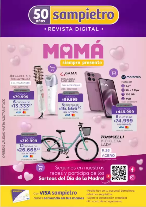 Catálogo Sampietro | Catalogo de ofertas | 2026-10-07T00:00:00.000Z - 2026-10-31T00:00:00.000Z