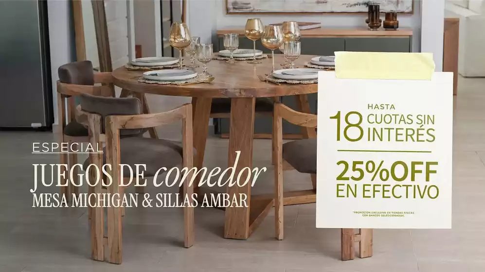 Catálogo Muebles y Sillones.com | Promociones! | 2026-10-07T00:00:00.000Z - 2026-10-31T00:00:00.000Z