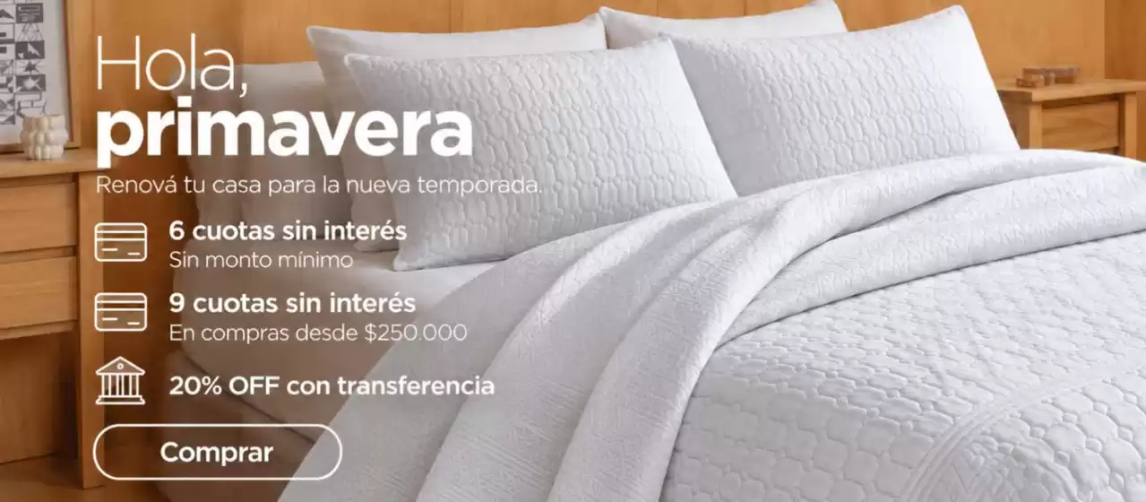 Catálogo La Primavera Casa | Promociones! | 2026-10-07T00:00:00.000Z - 2026-10-31T00:00:00.000Z
