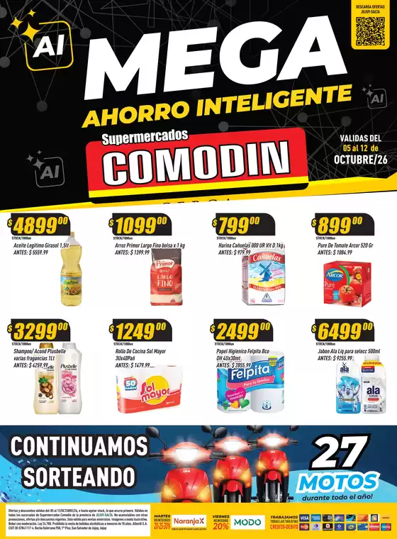 Catálogo Supermercados Comodin | 2026212 | 2026-10-05T00:00:00.000Z - 2026-10-12T00:00:00.000Z