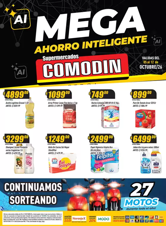 Catálogo Supermercados Comodin | 2026220 | 2026-10-05T00:00:00.000Z - 2026-10-12T00:00:00.000Z