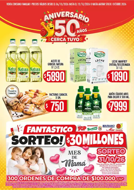 Catálogo Supermercados Caracol | 61952eb71979ab8986c6e9c350a2ed1123adf394 | 2026-10-06T00:00:00.000Z - 2026-10-19T00:00:00.000Z