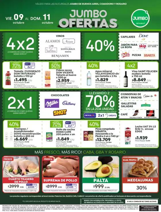 Catálogo Jumbo | Ofertas Rosario | 2026-10-08T00:00:00.000Z - 2026-10-11T00:00:00.000Z