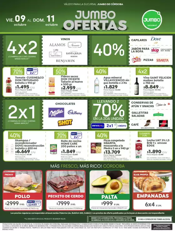 Catálogo Jumbo | Ofertas Córdoba | 2026-10-08T00:00:00.000Z - 2026-10-11T00:00:00.000Z