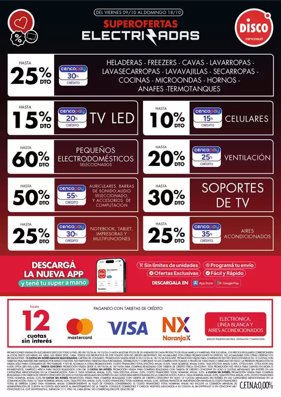 Catálogo Disco | Ofertas Electro T. Libre y más | 2026-10-08T00:00:00.000Z - 2026-10-18T00:00:00.000Z