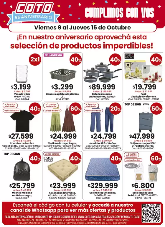 Catálogo Coto | Coto Renova Productos | 2026-10-09T00:00:00.000Z - 2026-10-15T00:00:00.000Z