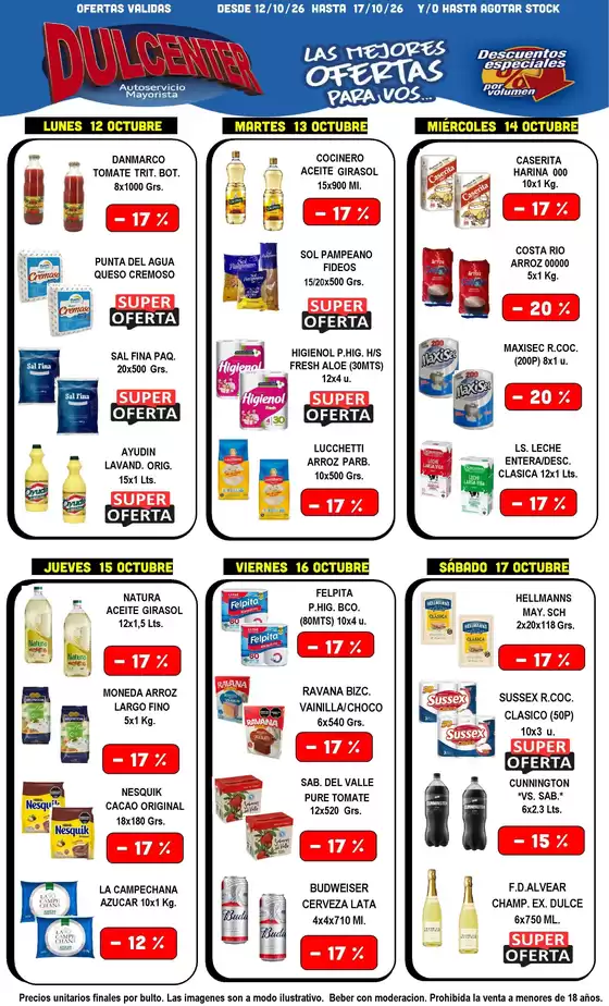 Catálogo Dulcenter | Ofertas Dulcenter | 2026-10-12T00:00:00.000Z - 2026-10-17T00:00:00.000Z