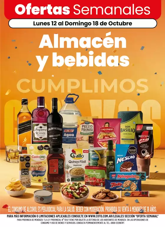 Catálogo Coto | Coto Revista Semanal Alimentos | 2026-10-12T00:00:00.000Z - 2026-10-18T00:00:00.000Z