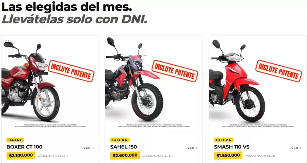 Catálogo Ciudad Moto | Promociones! | 2026-10-13T00:00:00.000Z - 2026-10-29T00:00:00.000Z