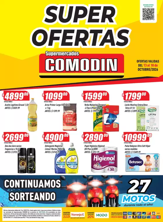 Catálogo Supermercados Comodin | 2026212 | 2026-10-13T00:00:00.000Z - 2026-10-18T00:00:00.000Z