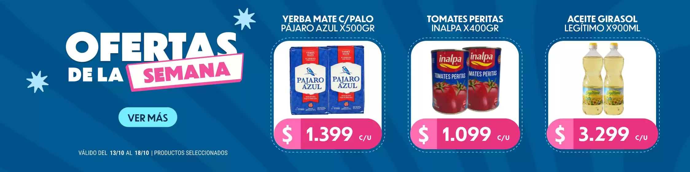 Catálogo Supermercados Toledo | Gangas y ofertas actuales | 2026-10-13T00:00:00.000Z - 2026-10-18T00:00:00.000Z