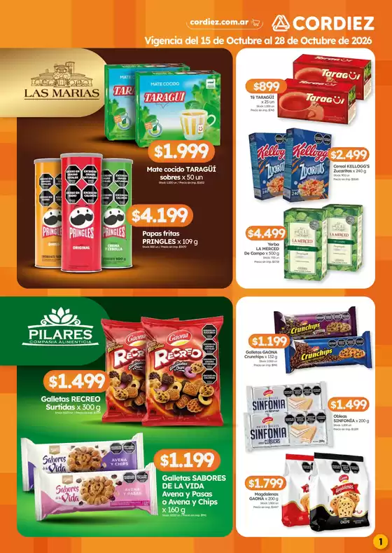 Catálogo Cordiez | Ofertas Cordiez | 2026-10-15T00:00:00.000Z - 2026-10-28T00:00:00.000Z