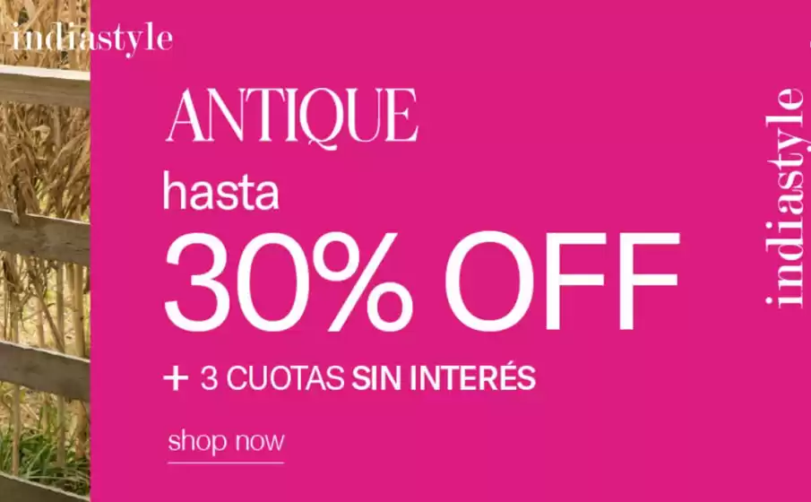 Catálogo India Style | Hasta 30% off | 2026-10-16T00:00:00.000Z - 2026-10-31T00:00:00.000Z