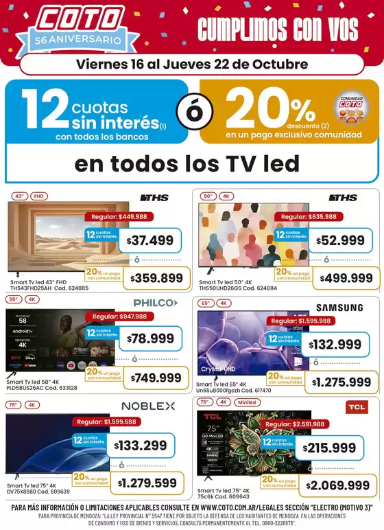 Catálogo Coto | Coto Electro Motivo 3 | 2026-10-16T00:00:00.000Z - 2026-10-22T00:00:00.000Z