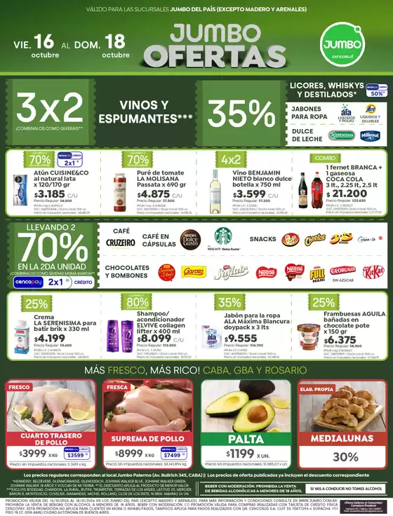 Catálogo Jumbo | Ofertas Rosario | 2026-10-15T00:00:00.000Z - 2026-10-18T00:00:00.000Z