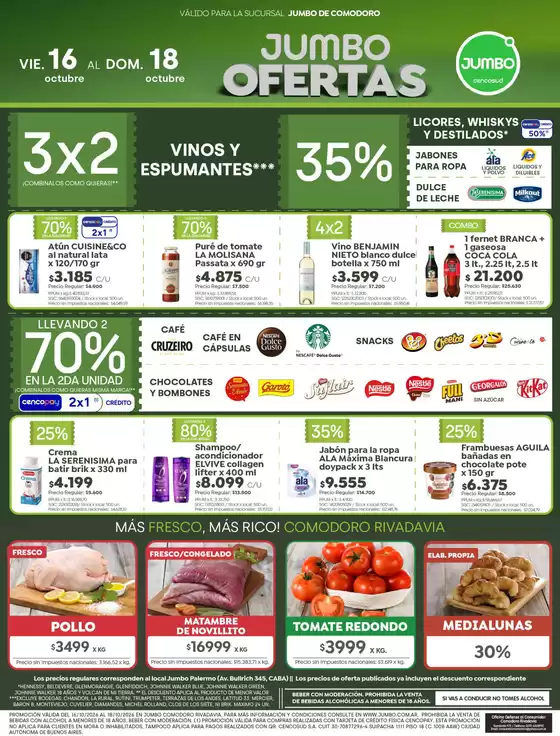 Catálogo Jumbo | Ofertas Comodoro | 2026-10-15T00:00:00.000Z - 2026-10-18T00:00:00.000Z