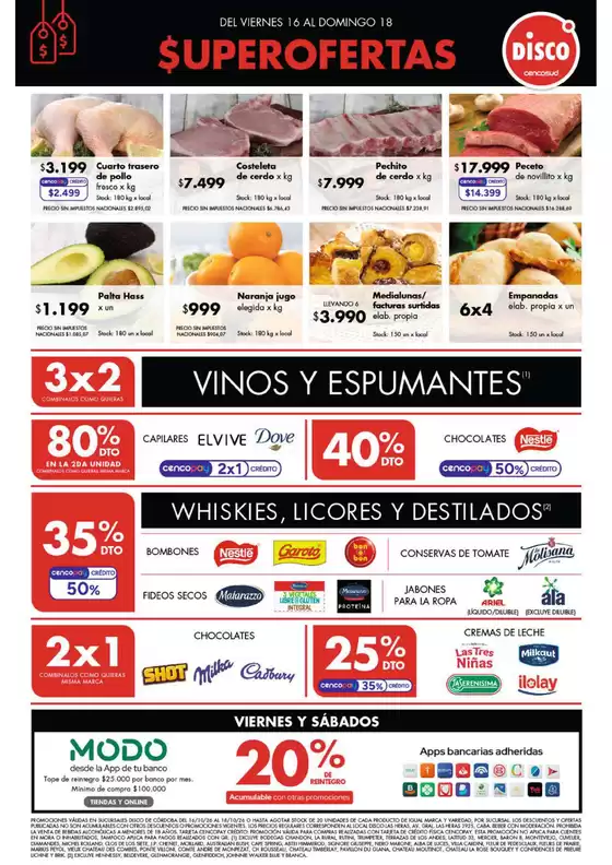 Catálogo Disco | Ofertas Córdoba | 2026-10-15T00:00:00.000Z - 2026-10-18T00:00:00.000Z