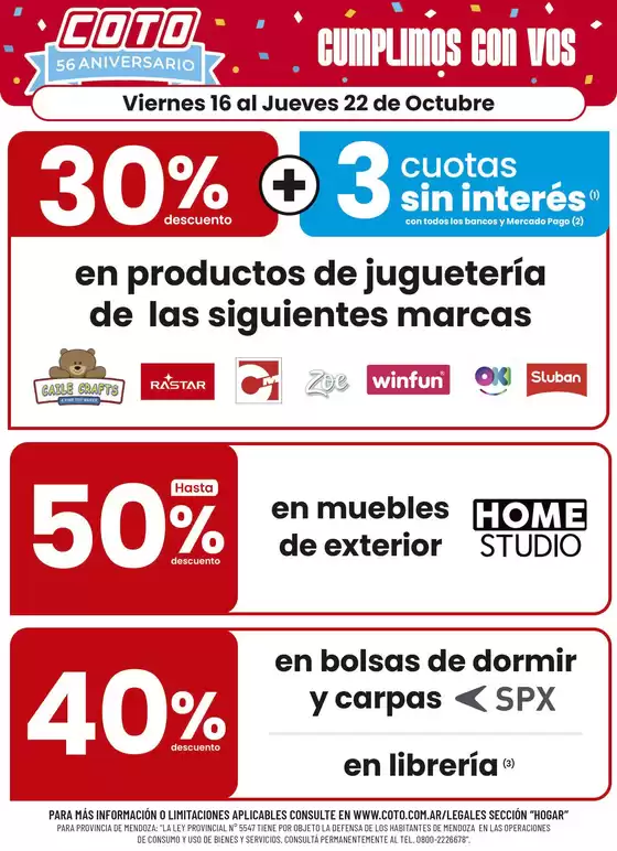Catálogo Coto | Coto Hogar Clases | 2026-10-16T00:00:00.000Z - 2026-10-22T00:00:00.000Z