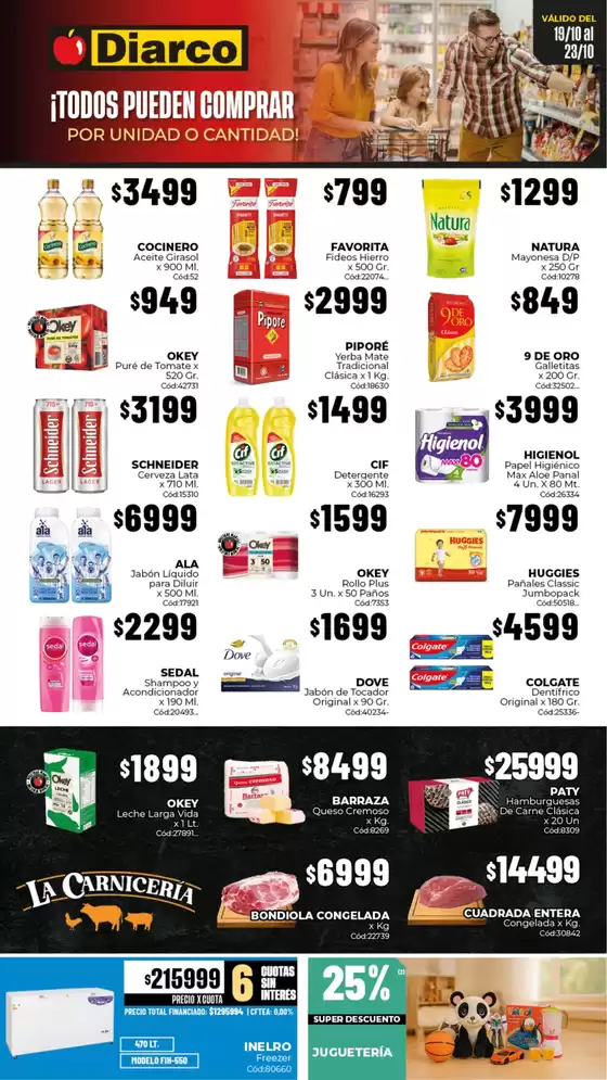 Catálogo Diarco | OFERTAS TDF | 2026-10-19T00:00:00.000Z - 2026-10-23T00:00:00.000Z