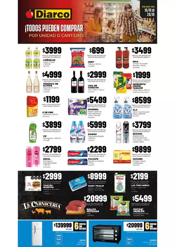 Catálogo Diarco | OFERTAS PUEBLO SUR | 2026-10-19T00:00:00.000Z - 2026-10-23T00:00:00.000Z