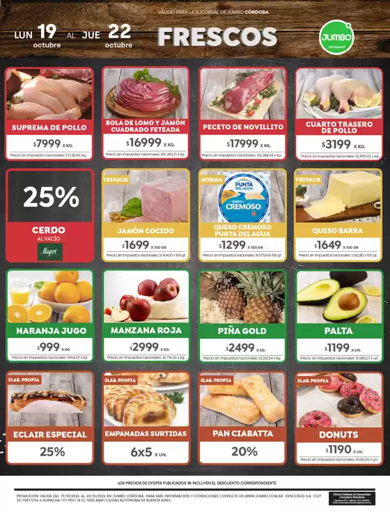 Catálogo Jumbo | Ofertas Córdoba | 2026-10-19T00:00:00.000Z - 2026-10-22T00:00:00.000Z