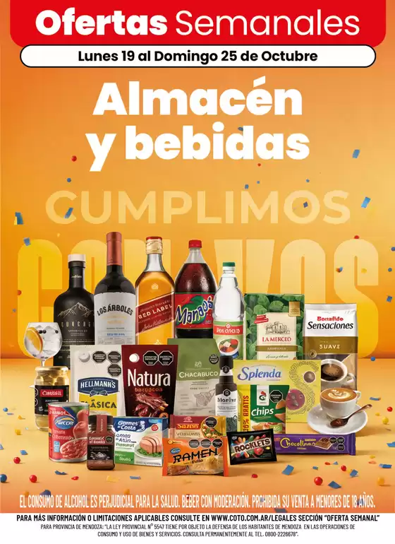 Catálogo Coto | Coto Revista Semanal Alimentos | 2026-10-19T00:00:00.000Z - 2026-10-25T00:00:00.000Z