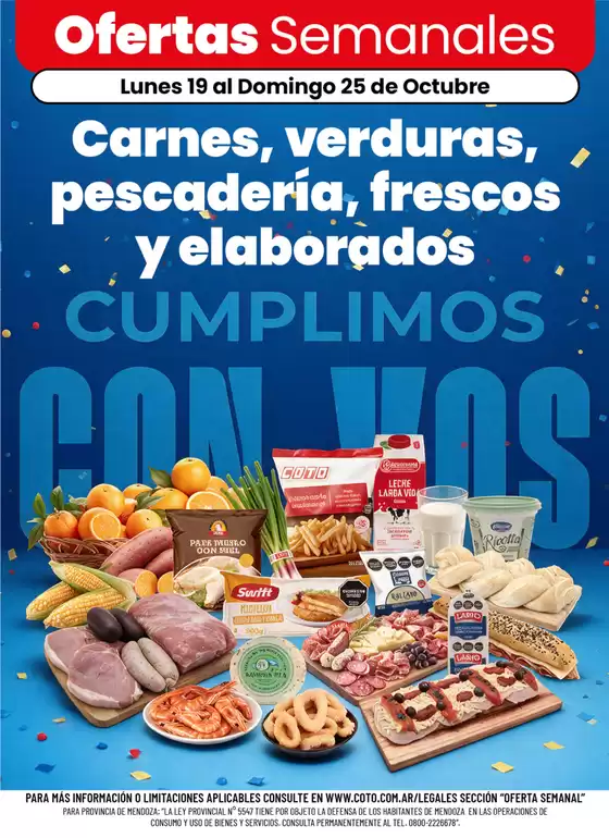 Catálogo Coto | Coto Revista Semanal Frescos | 2026-10-19T00:00:00.000Z - 2026-10-25T00:00:00.000Z
