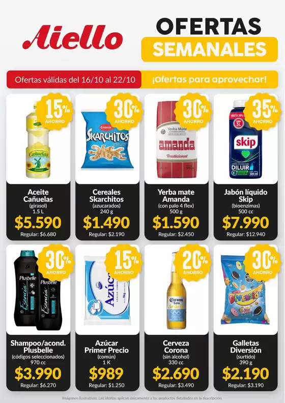 Catálogo Supermercados Aiello | Ofertas Supermercados Aiello | 2026-10-16T00:00:00.000Z - 2026-10-22T00:00:00.000Z