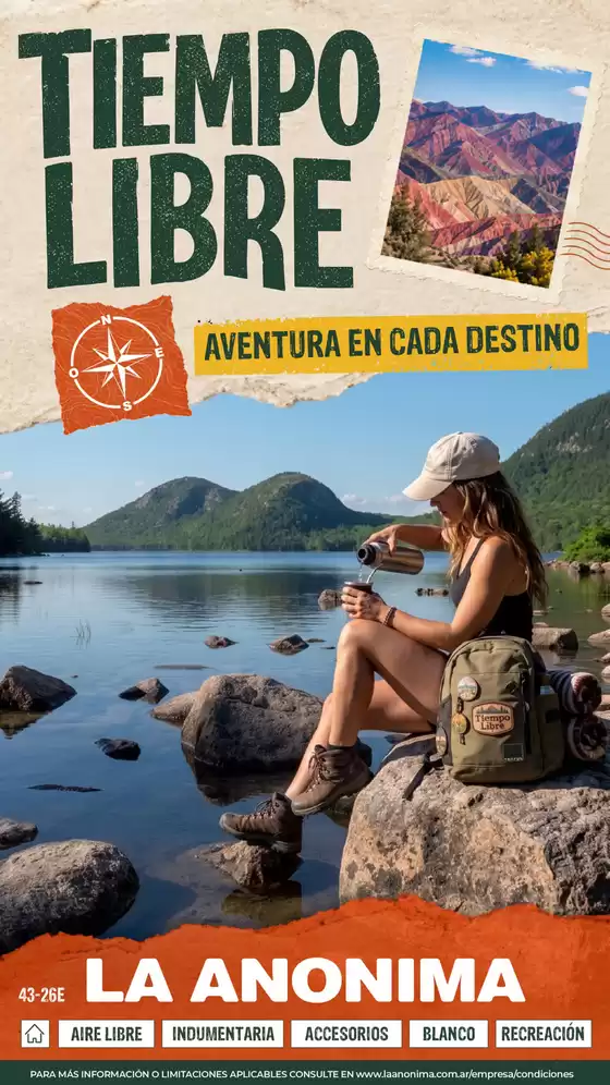 Catálogo La Anonima en La Punta (San Luis) | Especial Tiempo Libre | 2026-10-22T00:00:00.000Z - 2026-11-05T00:00:00.000Z