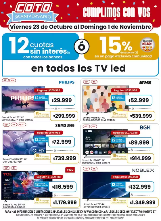 Catálogo Coto | Coto Electro Motivo 3 | 2026-10-23T00:00:00.000Z - 2026-11-01T00:00:00.000Z