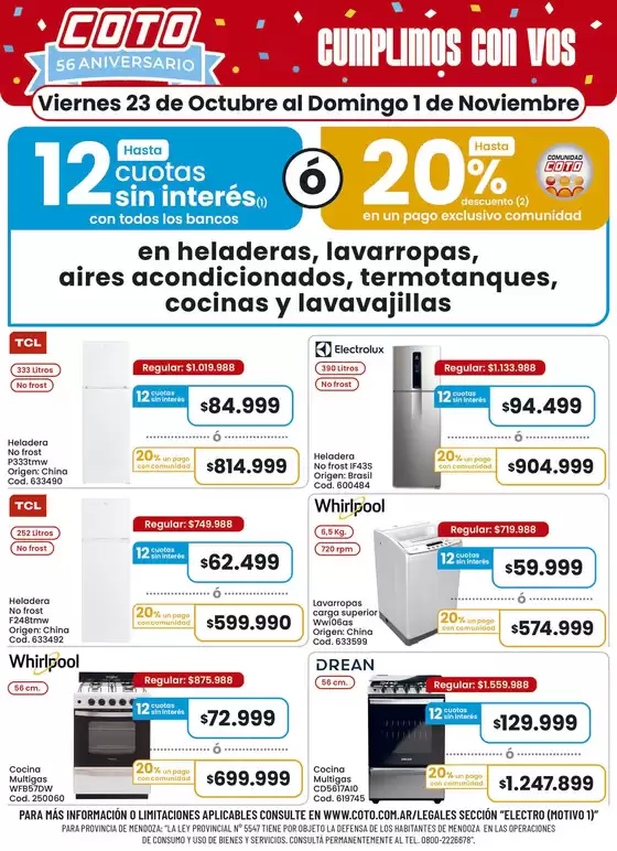 Catálogo Coto | Coto Electro Motivo 1 | 2026-10-23T00:00:00.000Z - 2026-11-01T00:00:00.000Z