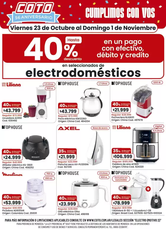 Catálogo Coto | Coto Electro Motivo 2 | 2026-10-23T00:00:00.000Z - 2026-11-01T00:00:00.000Z