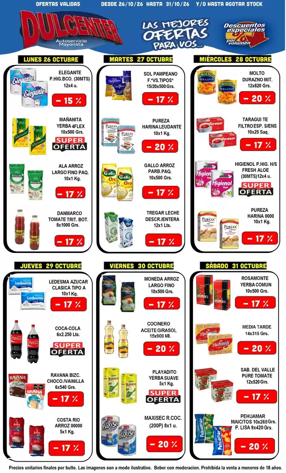 Catálogo Dulcenter | Ofertas Dulcenter | 2026-10-26T00:00:00.000Z - 2026-10-31T00:00:00.000Z