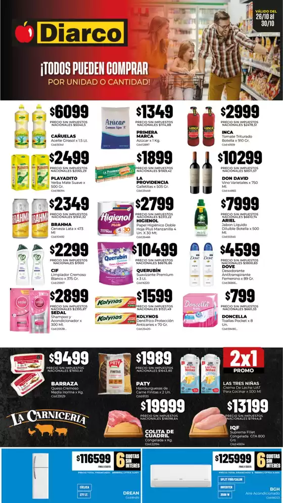 Catálogo Diarco | OFERTAS PUEBLO INTERIOR | 2026-10-26T00:00:00.000Z - 2026-10-30T00:00:00.000Z