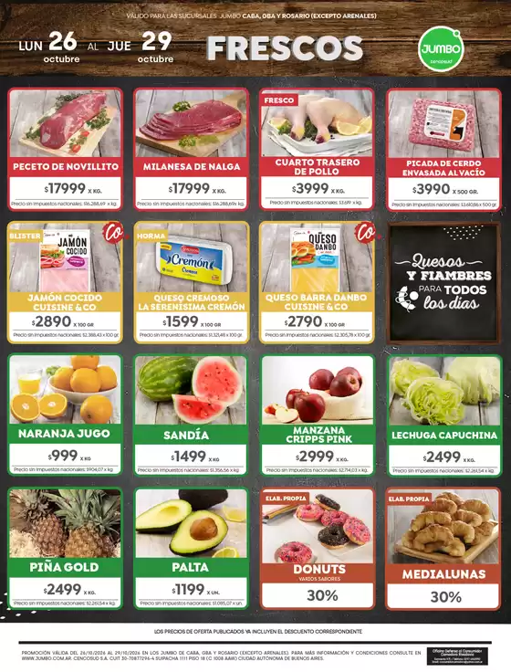 Catálogo Jumbo | Ofertas Bs As | 2026-10-26T00:00:00.000Z - 2026-10-29T00:00:00.000Z