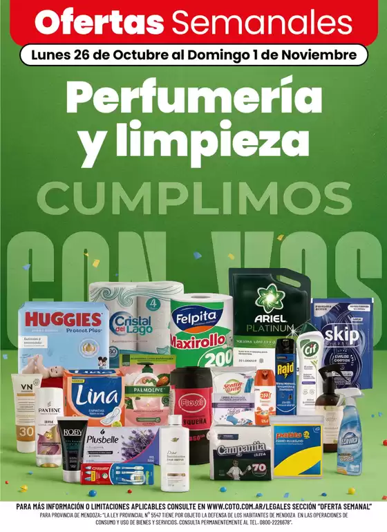 Catálogo Coto | Coto Revista Semanal Perfumería | 2026-10-26T00:00:00.000Z - 2026-11-01T00:00:00.000Z